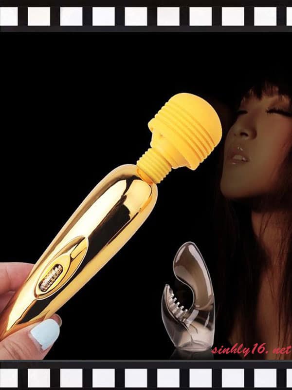 Chày Massage Sextoy Mạ Vàng Sang Trọng Quý Phái – AV04