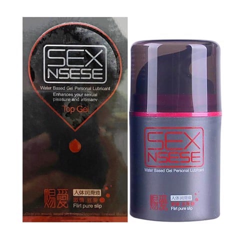 Gel bôi trơn tăng khoái cảm nữ - Sex Nsese Flirt Pure Slip - Chai 60ml