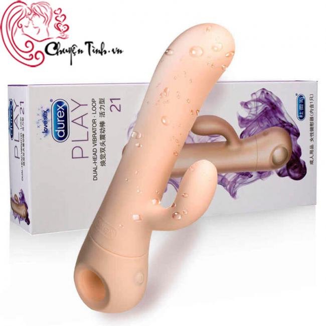 Máy rung điểm G Durex Dual Head Vibrator Loop