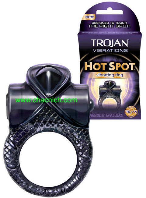 Nhẫn Rung Cao Cấp Trojan Hot Spot