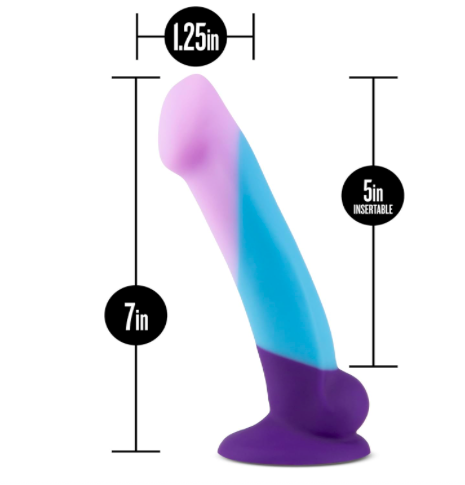 Dương Vật Giả Silicone Siêu Mềm Avant Pride D16 Gắn Tường Siêu Thật