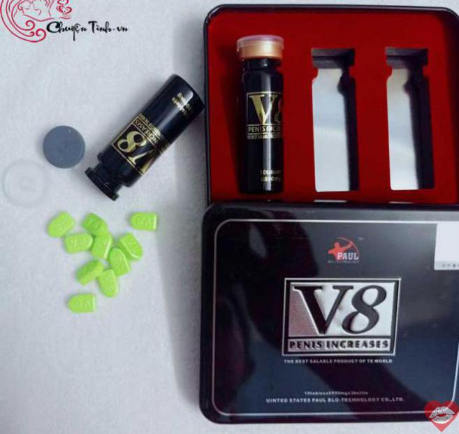 Viên uống cường dương cao cấp V8