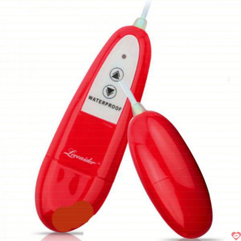 Trứng rung tình yêu Loveaider 7 tần số có dây thiết kế Anh Quốc chất lượng 