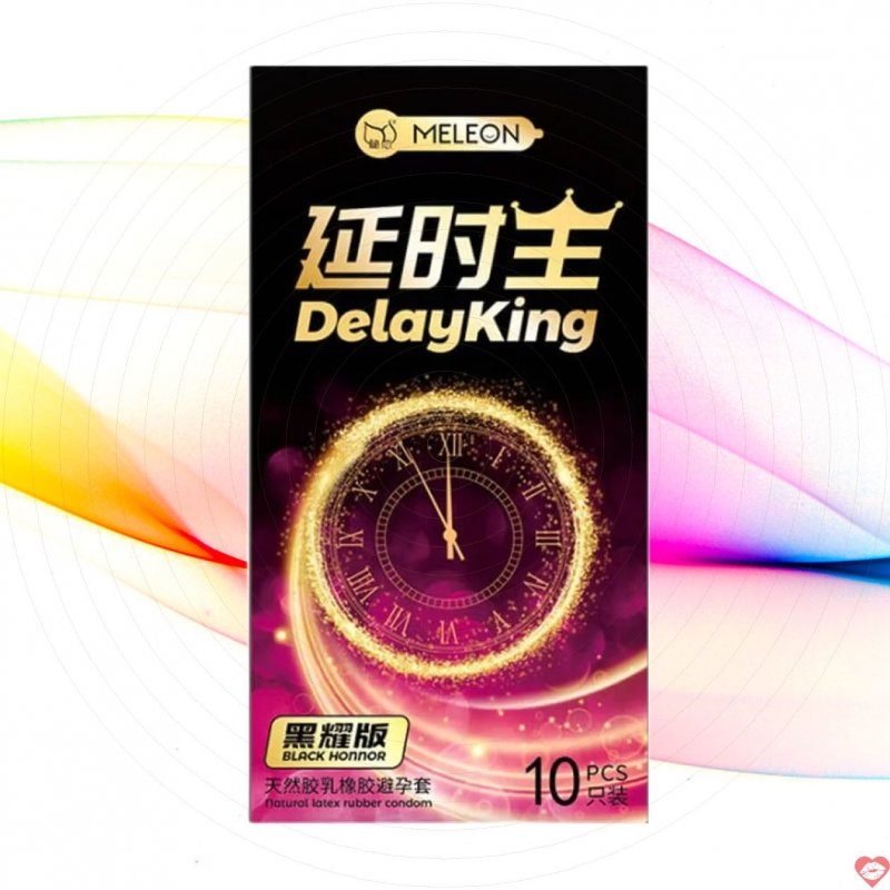 Bao cao su Meleon Delayking Black chống xuất tinh sớm hiệu quả 