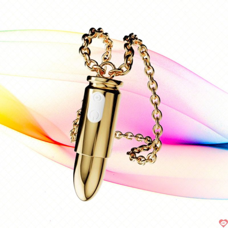 Trứng rung inox COC SWAVE Ms-271 viên đạn mạ inox điều khiển dây đeo 