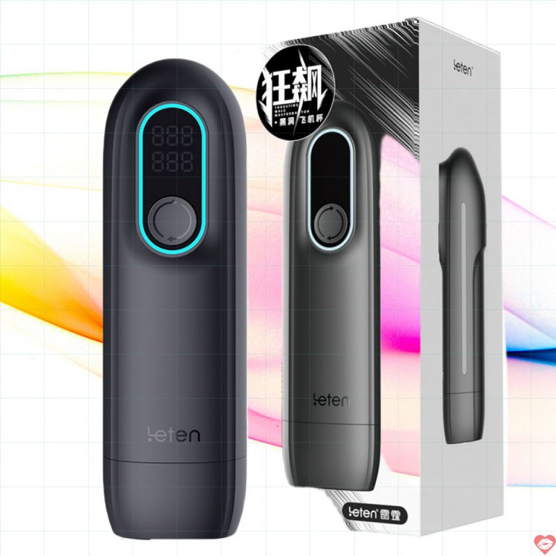 Âm đạo tự động Leten Thunder Pro sục bú sưởi ấm cao cấp 